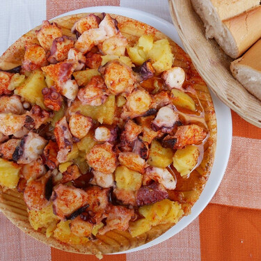 Receta de pulpo a la gallega o pulpo a feira