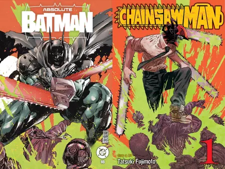 Batman y Chainsaw Man