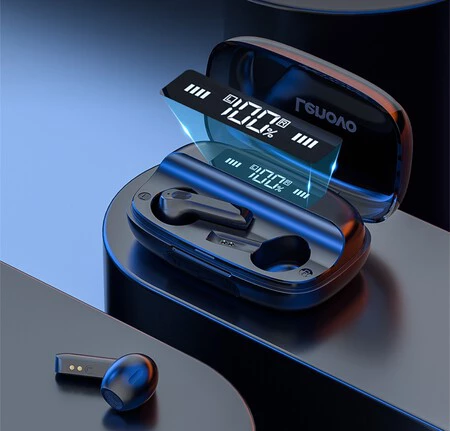 Lenovo-auriculares inalámbricos QT81