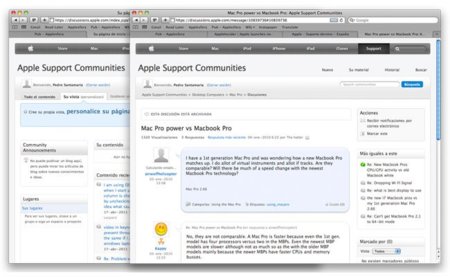 Apple renueva su sección de soporte y discusión con un toque más social
