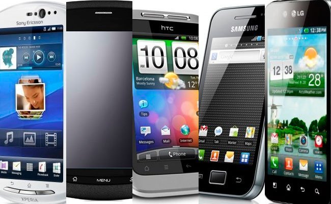 Teléfonos de entrada Android