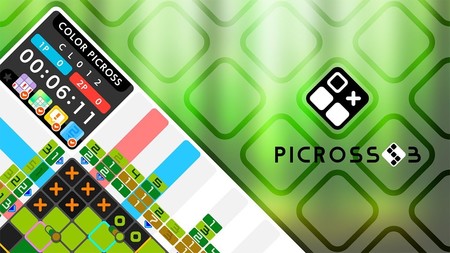 Picross S3 anuncia su lanzamiento en Nintendo Switch para la semana que viene con puzles de colores