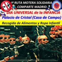 El domingo 6 de noviembre vente de ruta y fiesta con PAMAC, es por una causa que lo merece