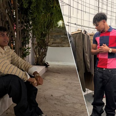 Lamine Yamal enseña el rincón más privado de su mansión de Barcelona: cama gigante, ventanales de pared a pared y una sorprendente lámpara