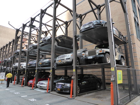 Multi Level Stack Parking In Nyc