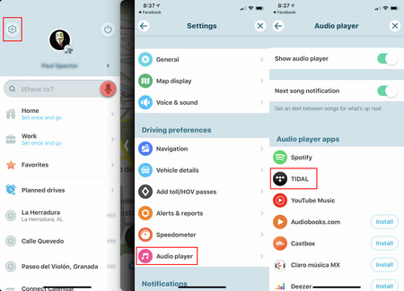 Tidal Y Waze