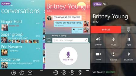 Viber actualiza su aplicación para Windows Phone con renovado diseño y nuevas funcionalidades