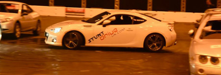 Este Subaru BRZ tiene el Guinness haciendo un 360 en la mínima anchura libre