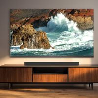 TCL ya tiene su nueva barra de sonido compatible con Dolby Atmos. Promete quedar bien en cualquier salón gracias a su sobrio diseño