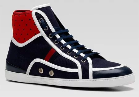 Gucci moderniza sus hightop con neopreno y tela