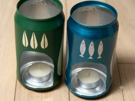 3 ideas para aprovechar las latas de refresco y decorar tu hogar: