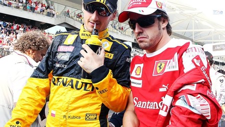 Kubica confiesa que tenía contrato firmado con Ferrari como compañero de Fernando Alonso en 2012