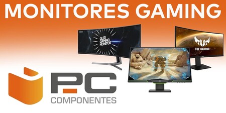 Ahorra hasta un 17% con estos 7 monitores gaming de ASUS, HP, Gigabyte o MSI rebajados esta semana en PcComponentes