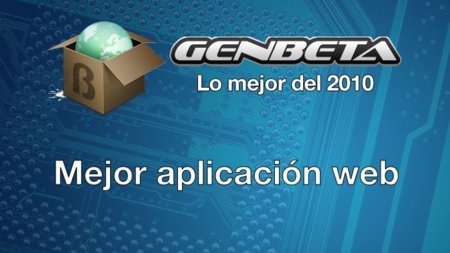 Lo mejor del 2010: mejor aplicación web