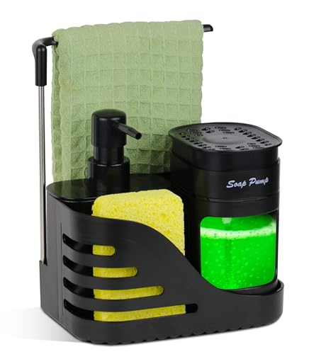 Vitachy Organizador Fregadero Cocina 4 en 1