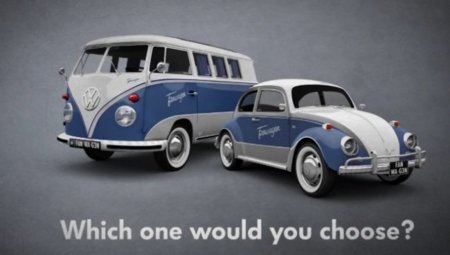 En una llamativa campaña, Volkswagen está regalando su primer "automóvil social"