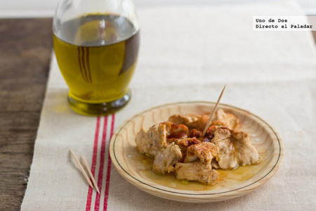 Setas lengua de vaca estilo á feira. Receta