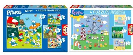 Puzzles progresivos