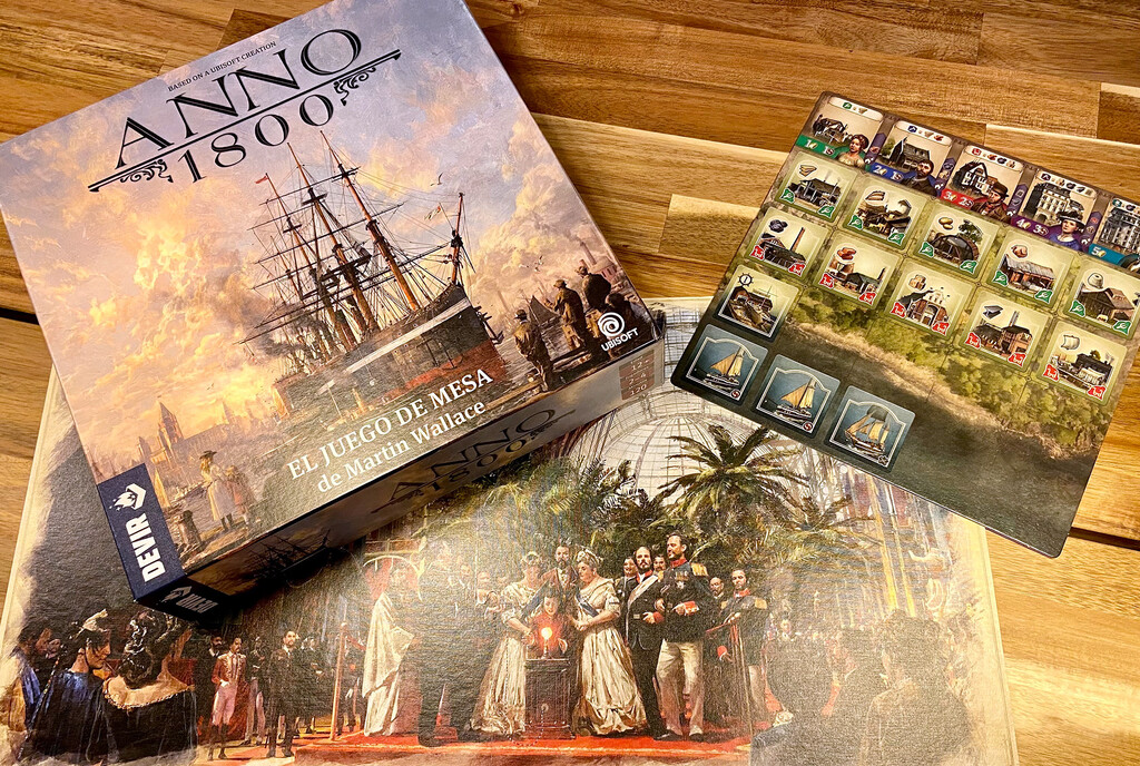 Anno 1800, o cómo convertir un videojuego en un juego de mesa y que resulte original sin perder su esencia Anno 1800, o cómo convertir un videojuego en un juego de mesa y que resulte original sin perder su esencia