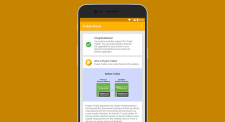 Cómo saber si tu móvil es compatible con Treble