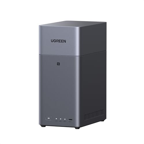 UGREEN NASync DH2300 NAS de Escritorio 2 Bahías Servidor NAS, LAN 1GbE