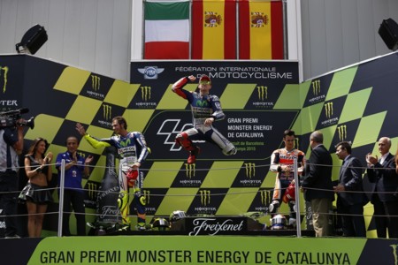 Podio Mgp Catalunya 2015