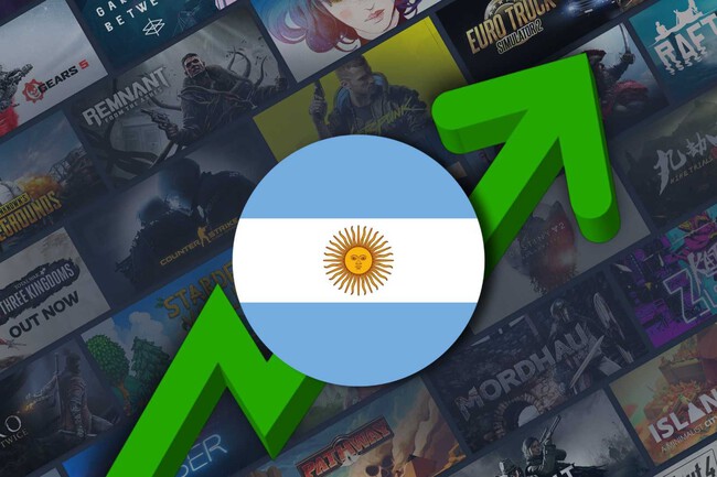 Argentina Impuestos Steam Videojuegos