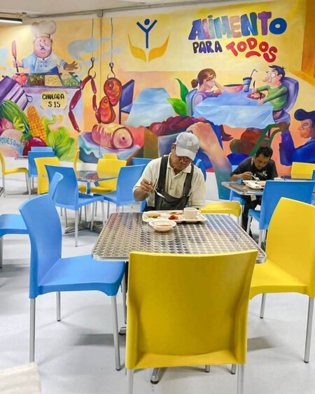 El comedor dentro de un mercado donde comes por solo 20 pesos y tiene el menú más completo