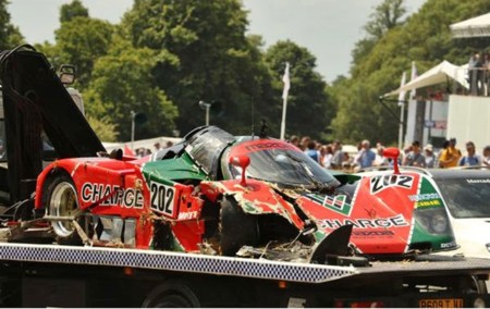 ¿Recuerdas al Mazda 767B que se destrozó en Goodwood 2015? En unos días volverá a los circuitos