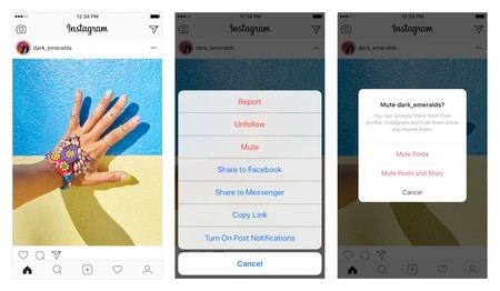 Instagram lanza una función para que los usuarios puedan silenciar a sus amigos sin dejarlos de seguir