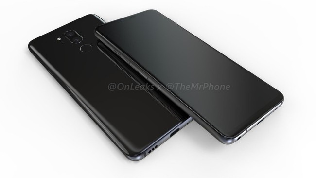LG G7 render diseño