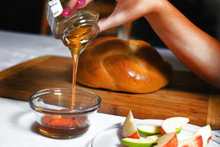 La comida tradicional durante el Rosh Hashaná, el Año Nuevo judío