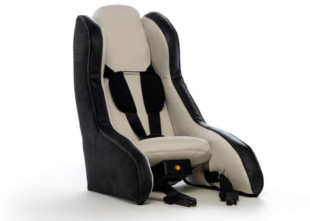Volvo idea un asiento infantil hinchable