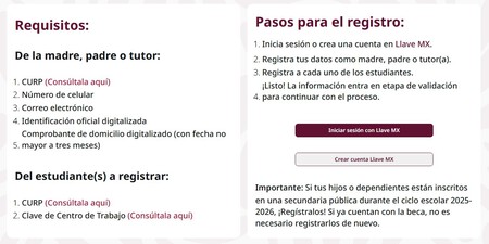 Beca Rita Cetina 2026 Registro