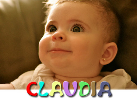 Los nombres de bebé más utilizados en España: Claudia