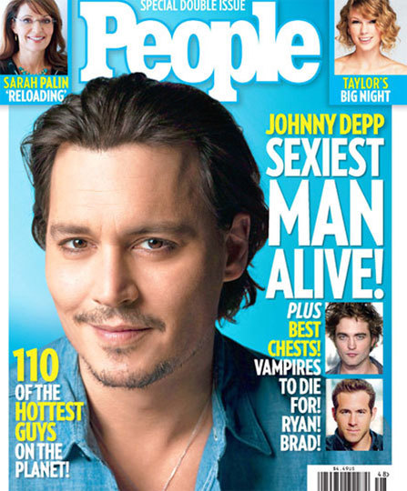 Johnny Depp el más sexy según People