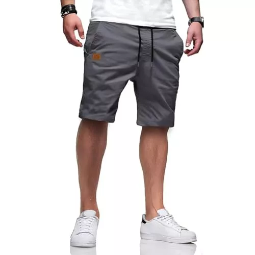 Tansozer Pantalones Cortos Hombre Verano 