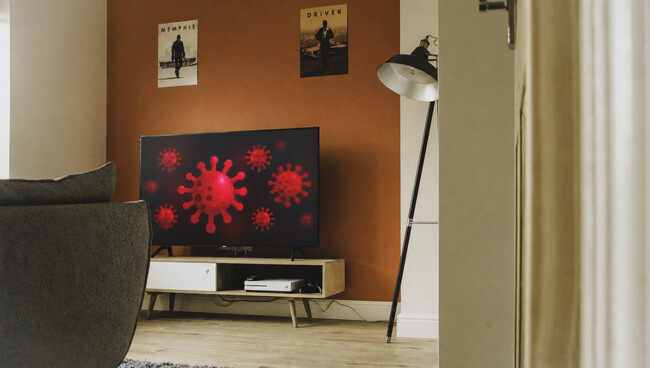 Televisor infectado botnet
