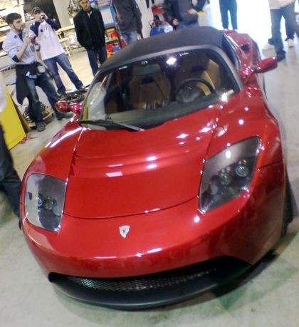 Foto espía Tesla Roadster