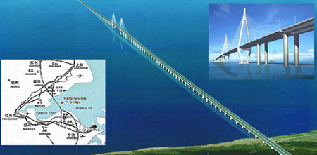 Los chinos inauguran el puente marítimo más largo del Mundo, de 36 kilómetros