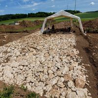 Los ingenieros alemanes eligieron este lugar para construir una autopista. Los arqueólogos descubrieron que los romanos se les habían adelantado 2.000 años