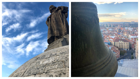 Subir a lo más alto de la Catedral de Valladolid