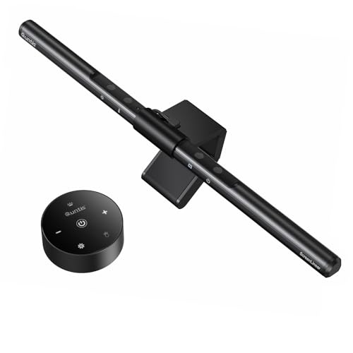 Quntis Lámpara Monitor con Control Táctil y Mando a Distancia 41cm Gris