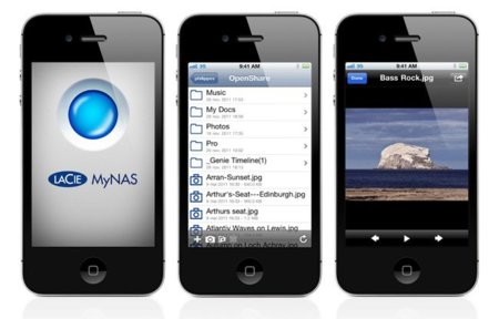 Lacie MyNAS, una aplicación para acceder a los discos en red de la marca