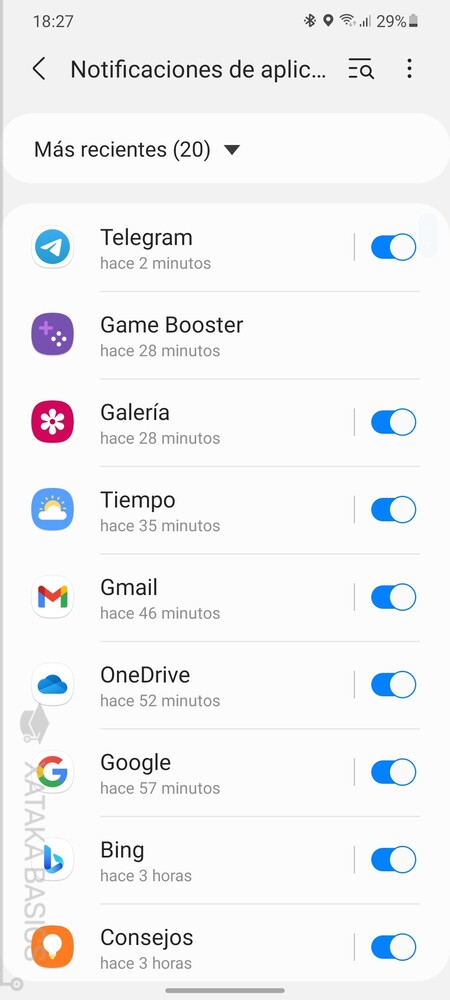 Decide De Que Apps Se Muestran Notificaciones