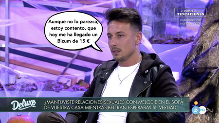El polígrafo da la razón a Cristian: mantuvo relaciones sexuales con Melodie mientras que Beltrán la esperaba tras 'La Isla de las Tentaciones'