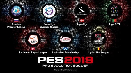 Estas son las siete ligas que PES 2019 ha asegurado