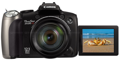 【動作品】キャノン PowerShot SX20IS Canon PowerShot SX20 IS - キヤノンカメラミュージアム