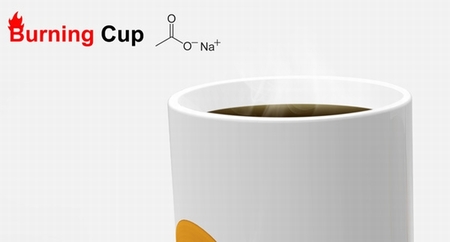 Burning Cup, un concepto de taza capaz de calentar la bebida
