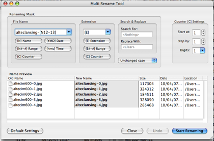 Disk Order